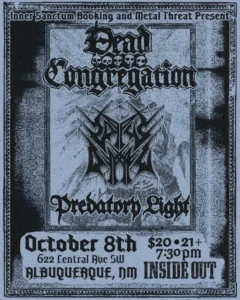 Dead Congregation * Corpus Offal * Predatory Light
