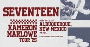 Kameron Marlowe – Seventeen Tour 2025