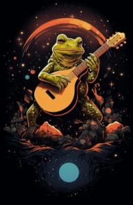 Smoking Toad