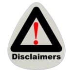 Disclaimers