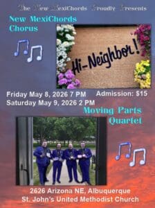 New Mexichords flyer