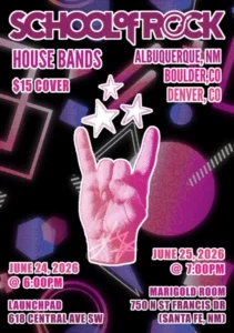 School of Rock - HOUSE BANDS SHOW!